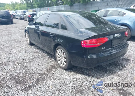 2014 Audi A4 2.0T Premium from USA, damaged, VIN WAUBFAFL2EN016545